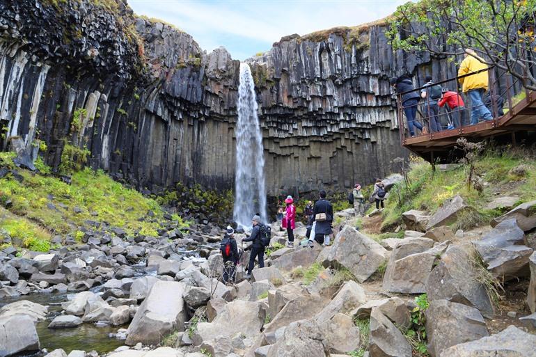 Svartifoss waterval