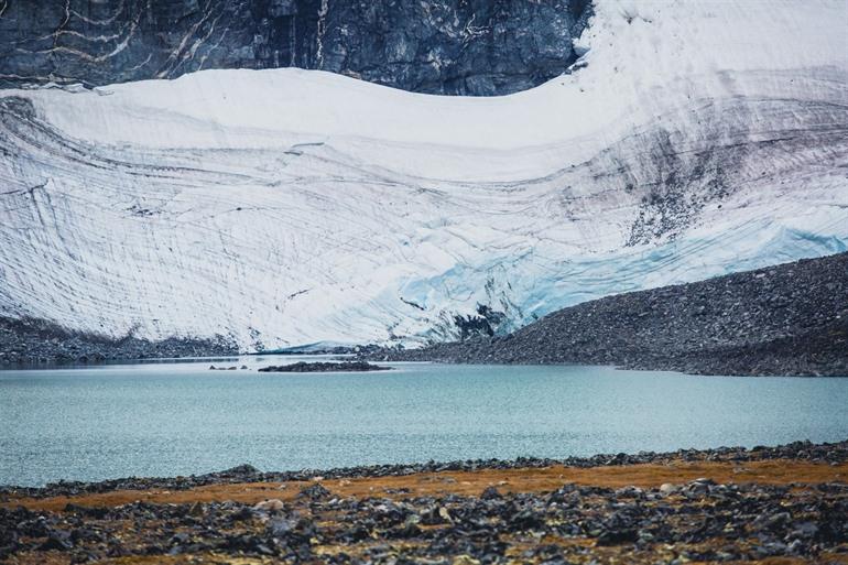 Svellnosbreen Galdhøpiggen gletsjer