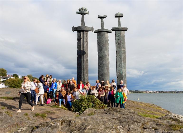 Sverd i fjell monument in Stavanger