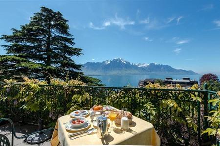 Swiss Historic Hotel Masson boeken in Montreux met uitzicht op het meer