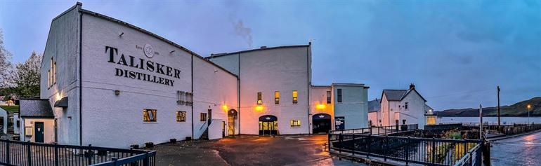 Talisker distillerij, Isle of Skye, Schotland