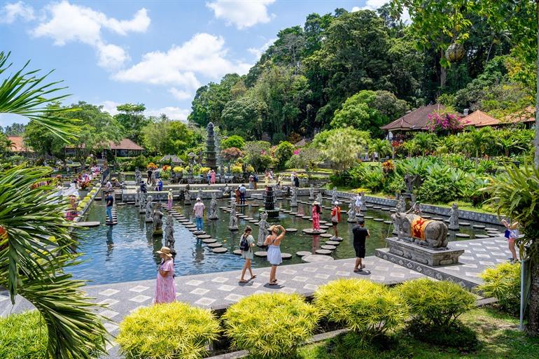 Taman Tirta Gangga paleis, Bali