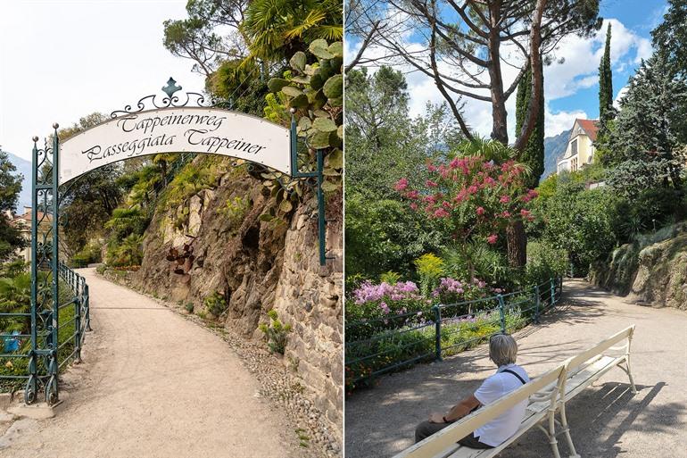 Tappeiner Trail, Merano, Zuid-Tirol