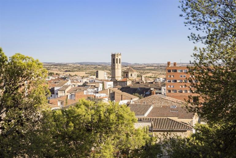 Tàrrega in de provincie Lleida, Catalonië