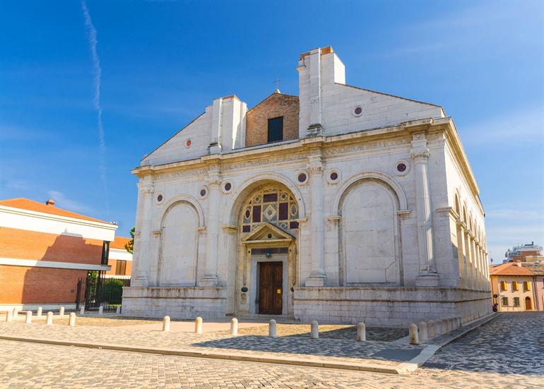 Tempio Malatestiano in Rimini, Emilia-Romagna