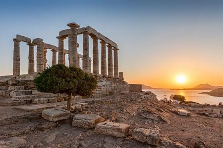 Temple of Poseidon, Sounio Griekenland