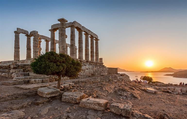 Temple of Poseidon, Sounio Griekenland