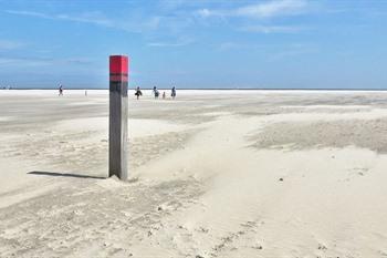 Texel strandpaal