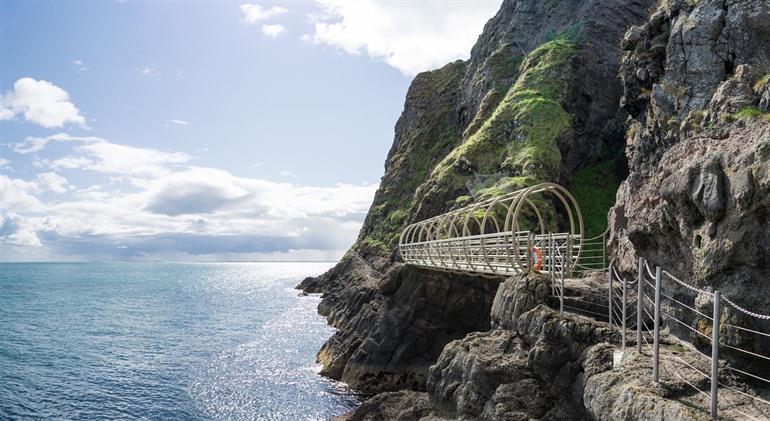 The Gobbins in Noord-Ierland 