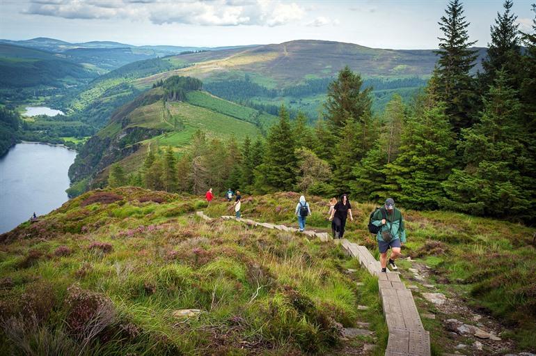 The Wicklow Way wandelen, Ierland