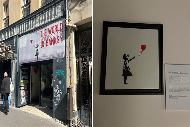 The World of Banksy in Parijs