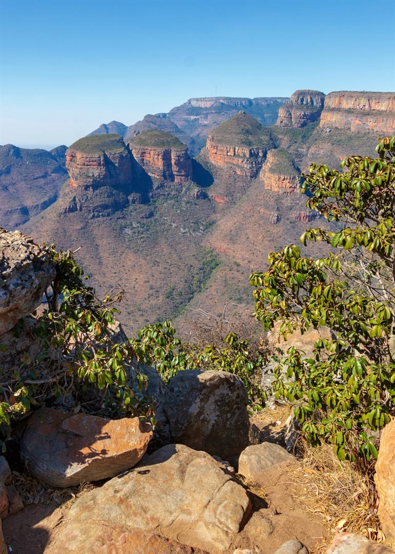 Three Rondavels in Panoramaroute