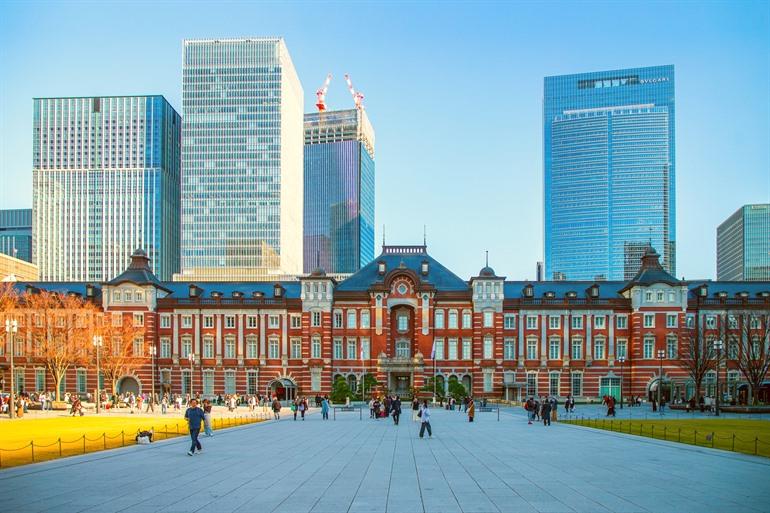 Tokyo Station ligt in Chiyoda-ku