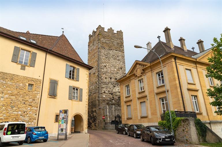 Tour des Prison, Gevangenistoren van Neuchâtel