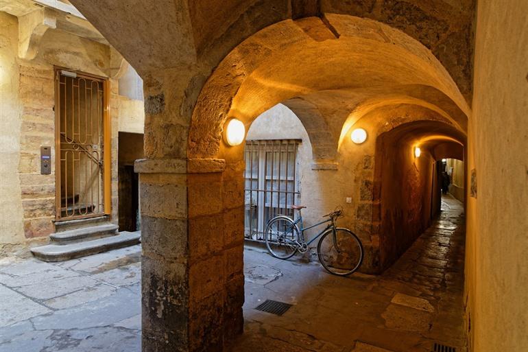 Traboules in Lyon, Frankrijk