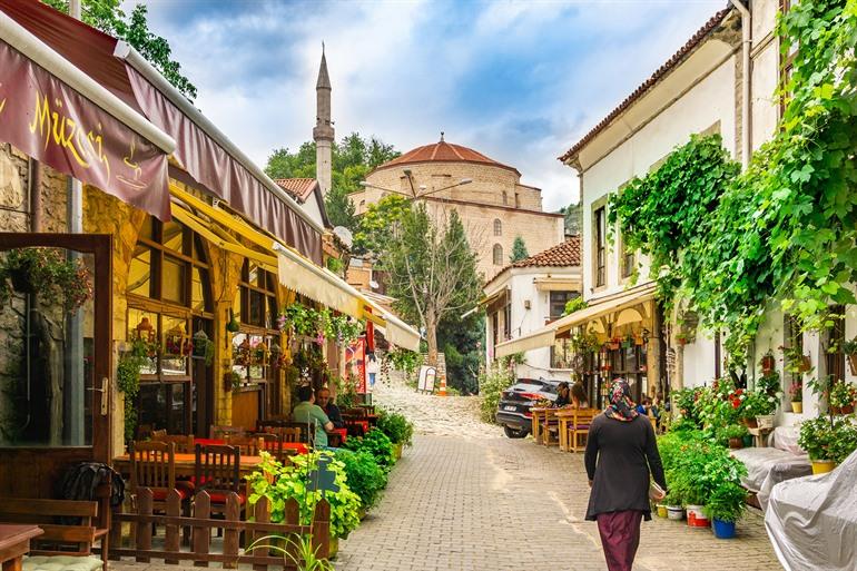 Traditionele Ottomaanse huizen in Safranbolu, Turkije