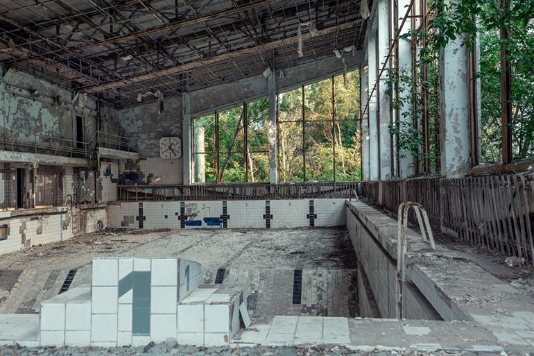 Swimming pool in Pripyat