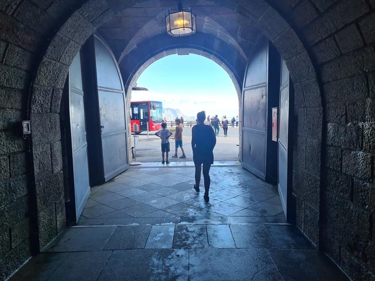 Tunnel naar de lift van het Kehlsteinhaus