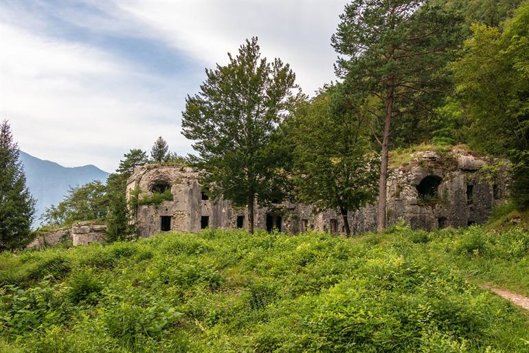 Tunnel van Fort Kluze naar Fort Hermann, Slovenië
