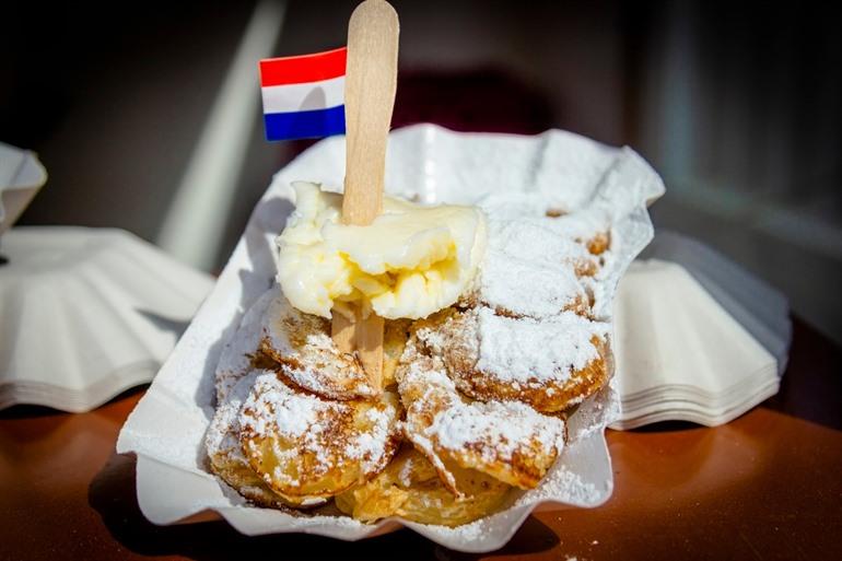 Typisch Nederlandse poffertjes