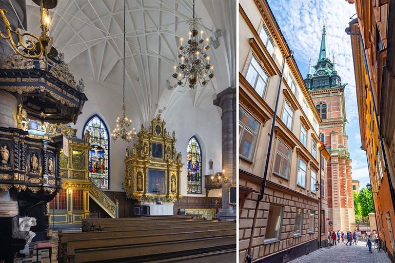 Tyska kyrkan, de Duitse kerk in Stockholm