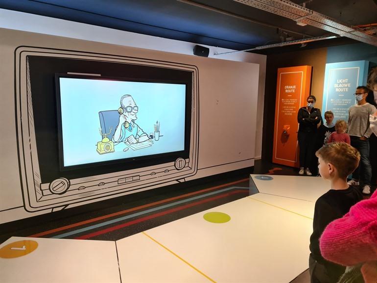 Uitleg Striptoer door Willy Vandersteen, Suske en Wiske museum