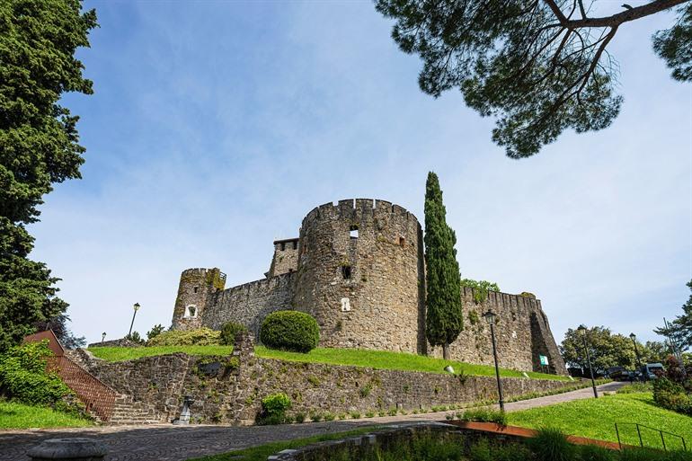 Uitzicht op Castello di Gorizia, Gorizia