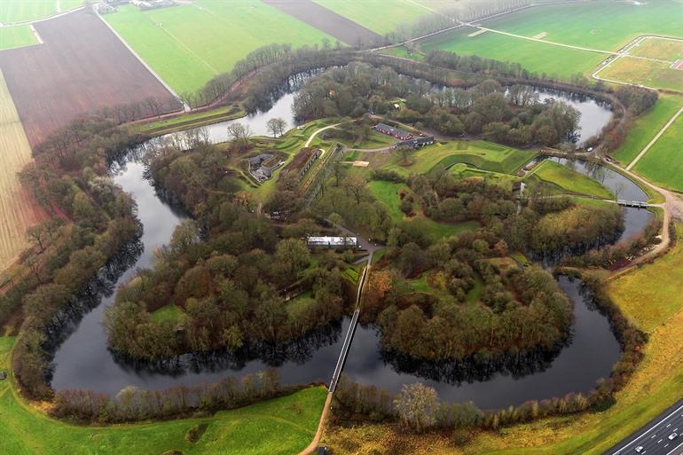 Uitzicht op Fort bij Vechten