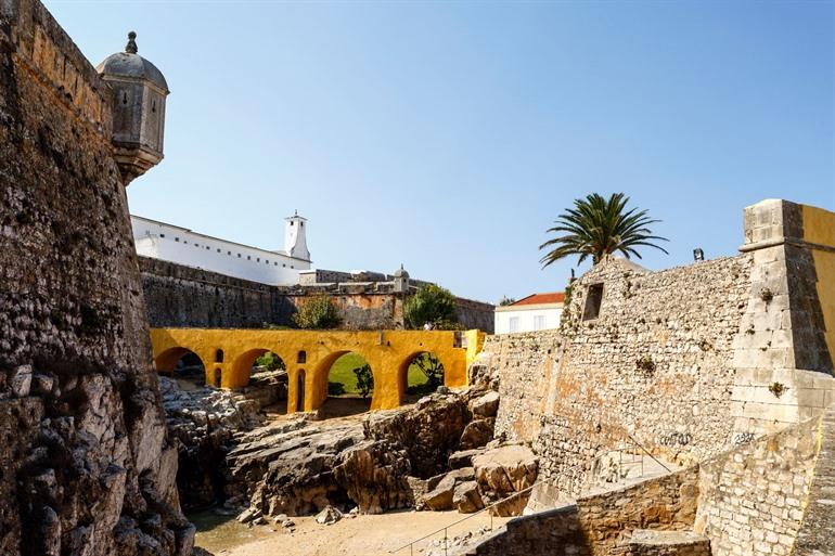 Uitzicht op het fort van Peniche, Zilverkust