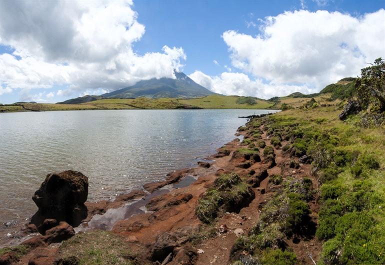 Uitzicht op Lagoa do Capitão