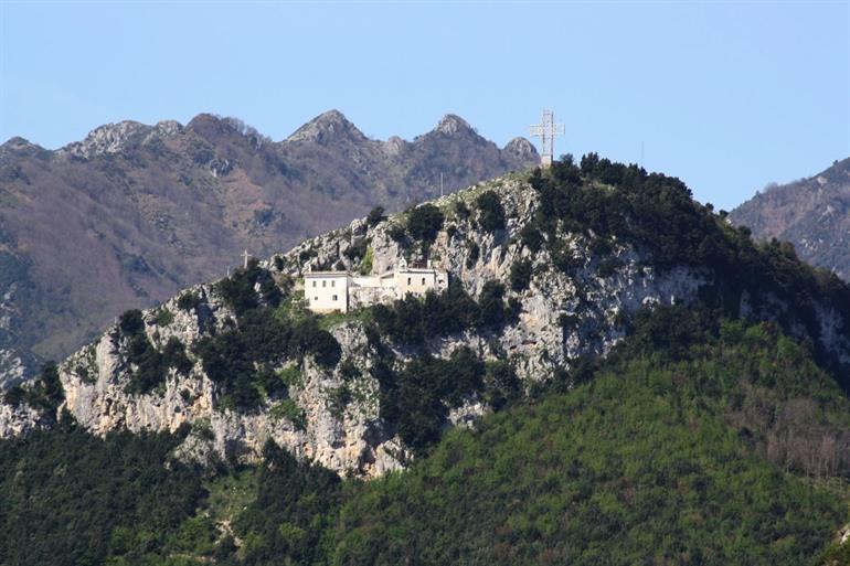 Uitzicht op Monte San Liberatore, Salerno