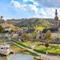 Uitzicht op Reichsburg en Cochem, Moezel