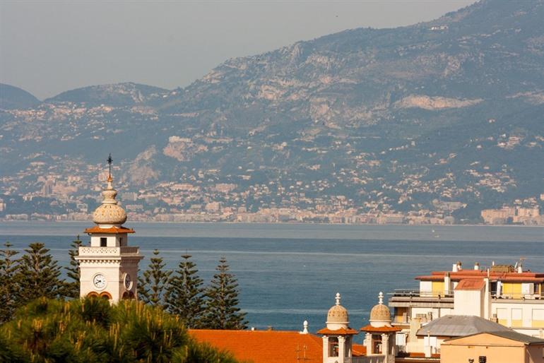 Uitzicht over Bordighera, Ligurië