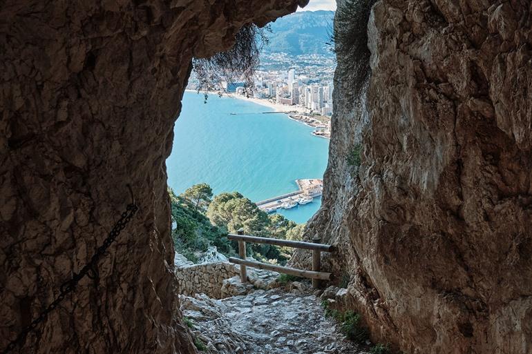 Uitzicht over Calpe op weg naar Peñon de Ifach