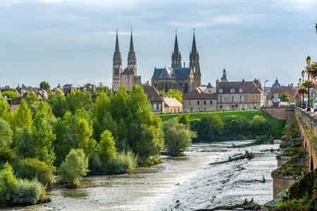 Uitzicht over Moulins