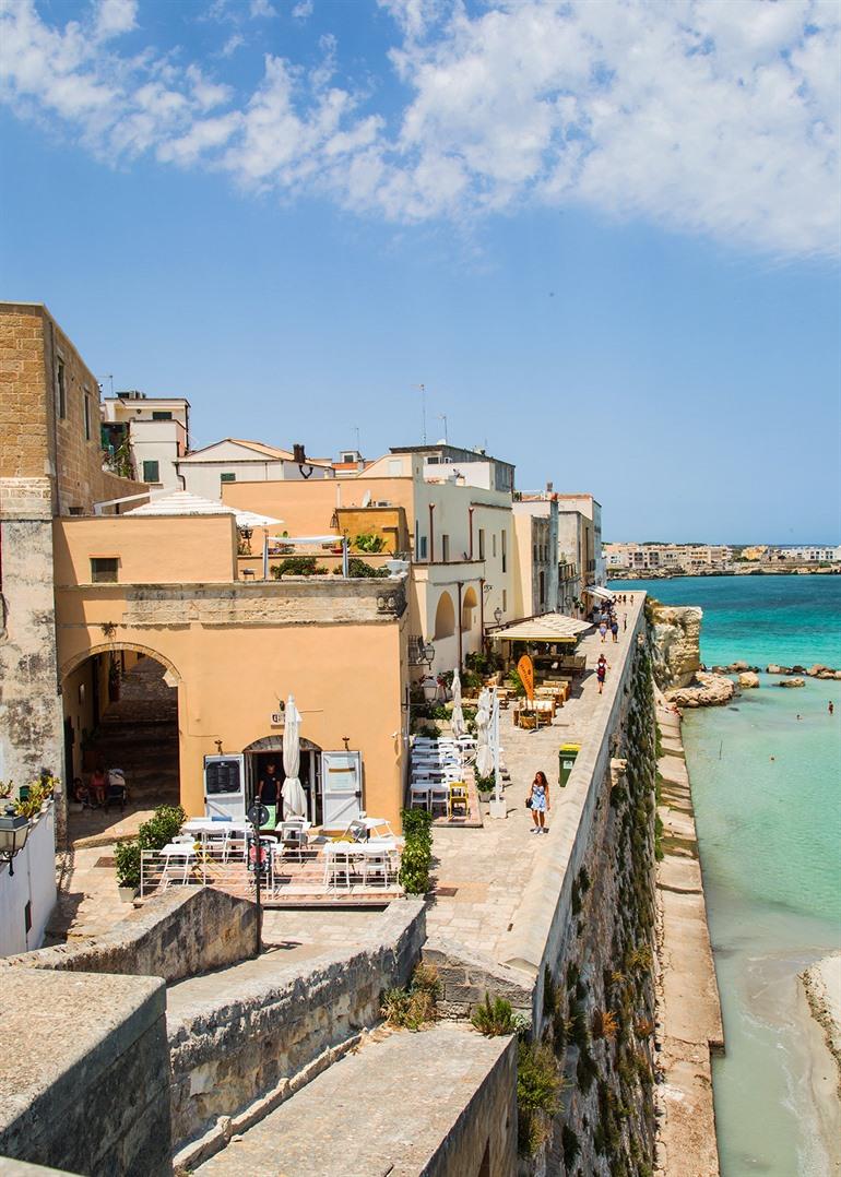 Uitzicht over Otranto