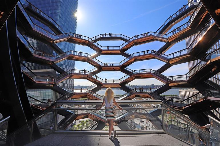 Uitzicht The Vessel, New York