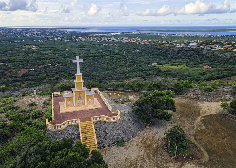 Uitzicht vanaf Cruz Seru Largu, Bonaire