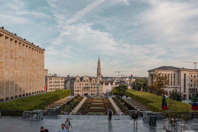 Uitzicht vanaf de Kunstberg