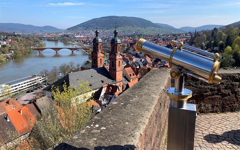 Uitzicht vanaf Miltenburg