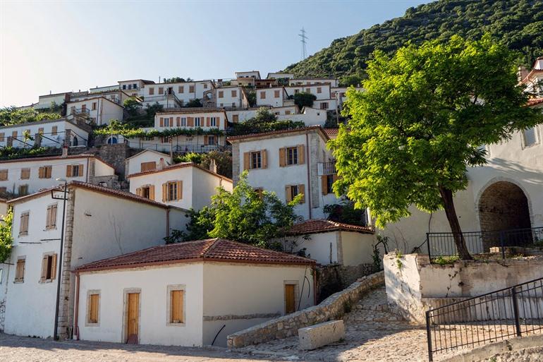 Uitzicht Vuno, Albanese Kust