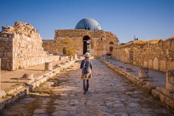 Umayyad-paleis in Amman, Jordanië