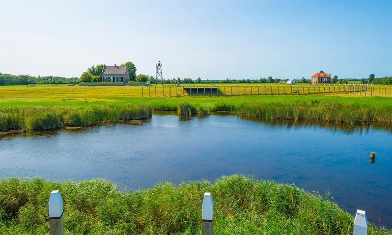 UNESCO site Schokland in Flevoland, Nederland