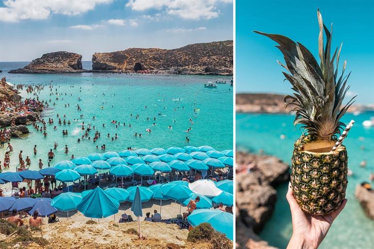 Vakantie op Comino, Malta