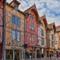 Vakwerkhuizen in het oude centrum van Troyes