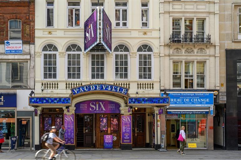 Vaudeville Theatre in West End Londen