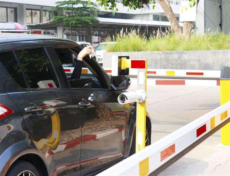 Veilig auto parkeren VIP parking of lock parking luchthaven