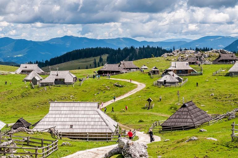 Velika planina, Slovenië