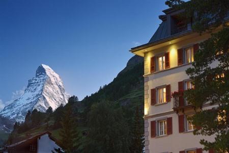 Verblijf bij het hotel van de eerste Matterhorn-beklimmers