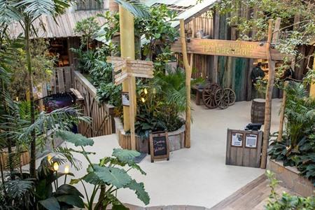 Verken de Market Dome Center Parcs Les Ardennes in Vielsalm